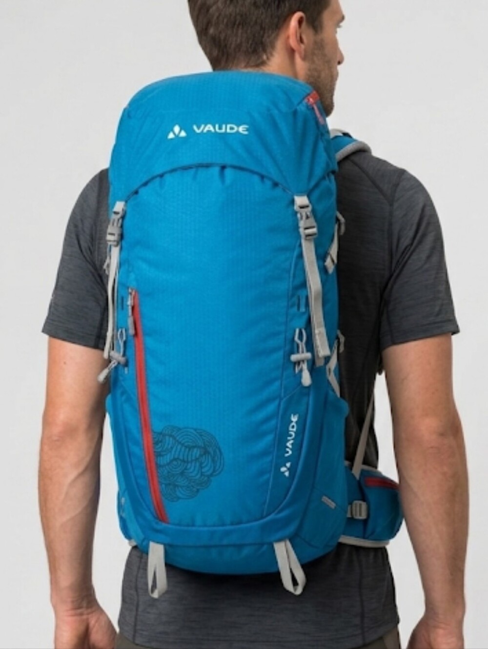 Vaude Asymmetric 38+8 trekking Backpack Women’s Teal Blue